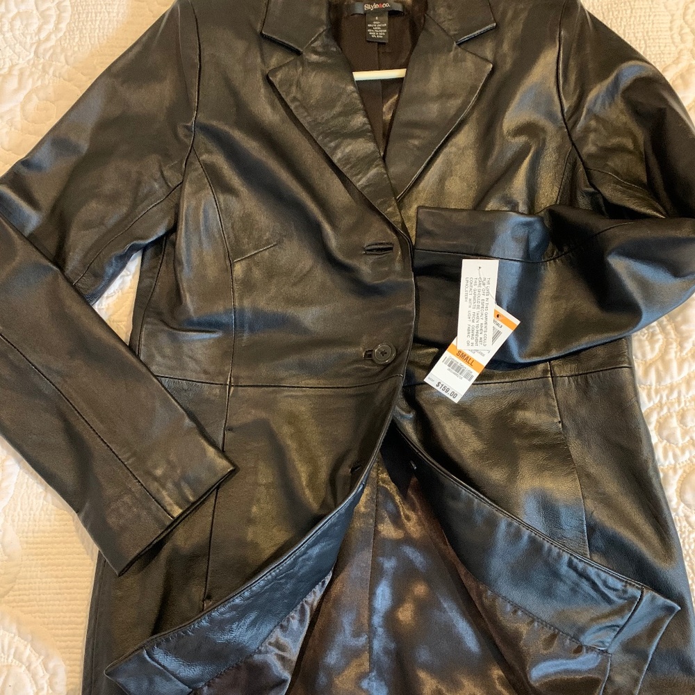 Leather Jacket Blazer